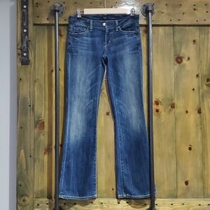 Y2K COH CITIZENS OF HUMANITY DITA PETITE BOOTCUT DENIM JEANS SIZE 26